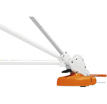 Gras trimmer met draaibare snijkop