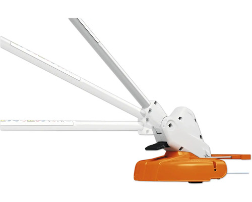 Gras trimmer met draaibare snijkop