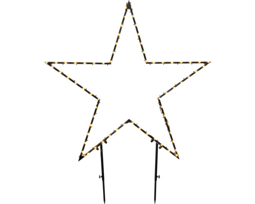 Decoratieve ster met verlichting voor buitengebruik