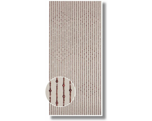 Kralengordijn met houten kralen