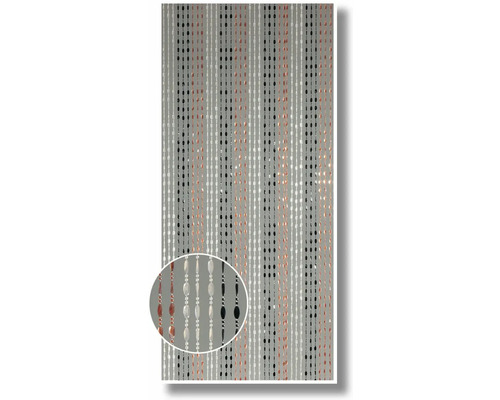 Decoratief kralengordijn met patroon