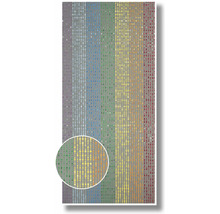 Decoratief kralengordijn met regenboogkleuren