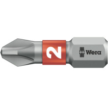 Wera schroevendraaierbit met kruiskop profiel en nummer 2