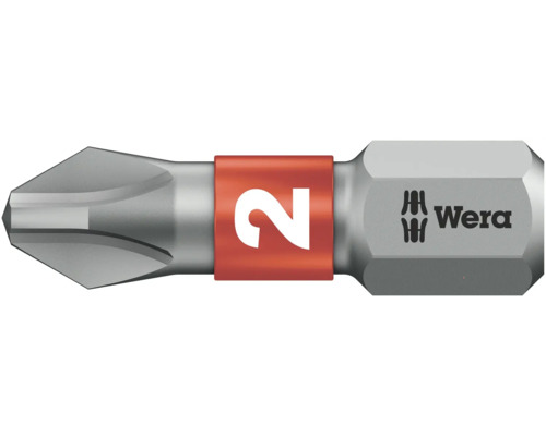 Wera schroevendraaierbit met kruiskop profiel en nummer 2
