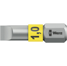 Wera schroevendraaierbit sleuf 1,0