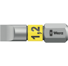 Wera schroevendraaierbit sleuf 1,2