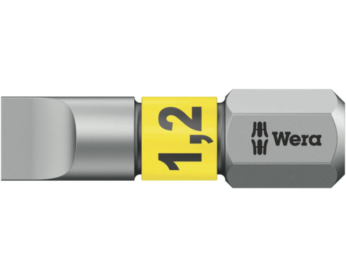 Wera schroevendraaierbit sleuf 1,2