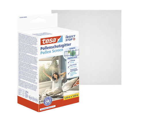 Tesa pollenrooster om op maat te snijden, inclusief insectenbescherming