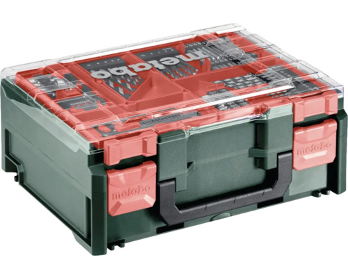Metabo gereedschapskoffer met boren en bits