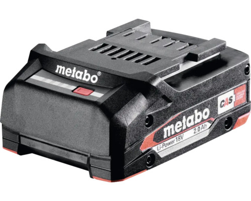 Metabo 18 volt accu met 2,0 ampère-uur