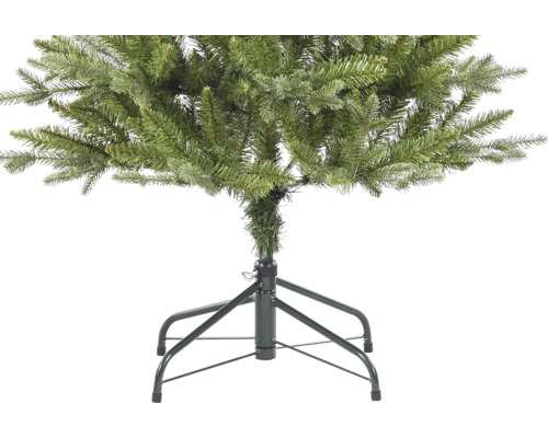 Kunstkerstboom met metalen standaard