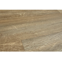 Close-up van vinylvloer in houtlook