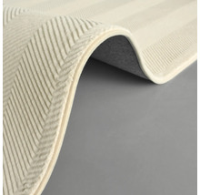 Detail van een gestreept tapijt