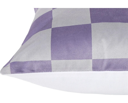 Decoratief kussen met schaakbordpatroon