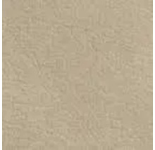 Close-up van een beige wandbekleding met lichte structuur