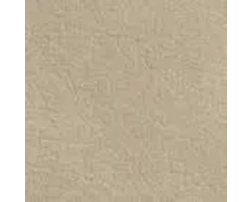 Close-up van een beige wandbekleding met lichte structuur