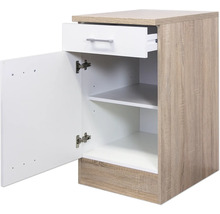 Onderkast met lade en deur voor badkamer of andere ruimtes