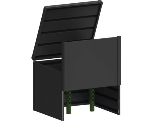 Open opbergbox voor buiten