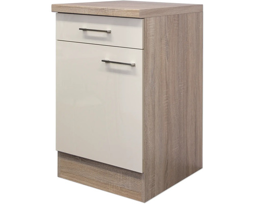 Onderkast met lade en deur voor de keuken