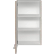 Open hoge kast met drie legplanken