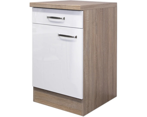 Onderkast met twee laden in houtdecor