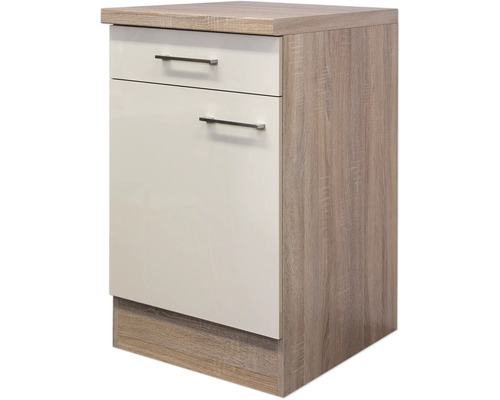 Onderkast met lade en deur voor de keuken