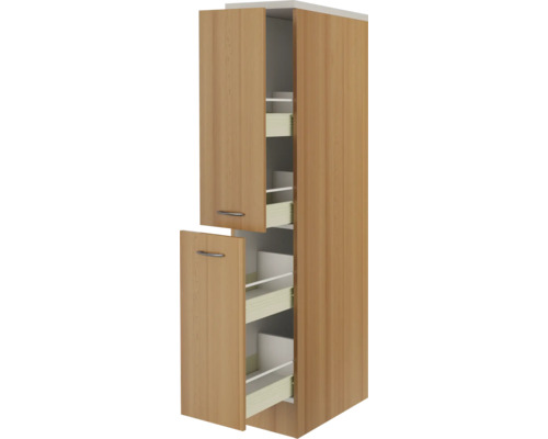 Keukenhoge kast met uittrekelementen