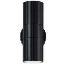 Zwarte wandlamp voor binnenshuis