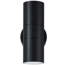 Zwarte wandlamp