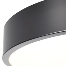 Close-up van een ronde LED-plafondlamp