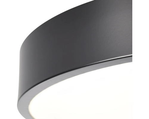 Close-up van een ronde LED-plafondlamp