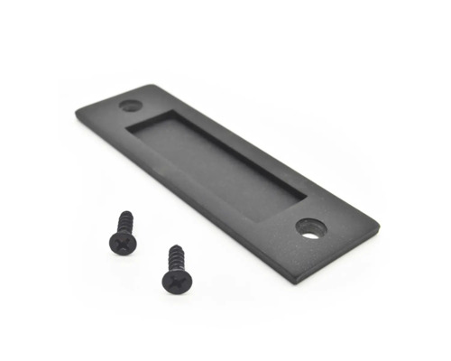 Komgreep voor schuifdeur met schroeven