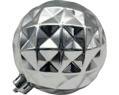 Kerstbal met geometrisch patroon