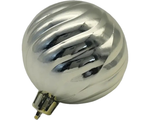 Kerstbal met geribbelde oppervlakte