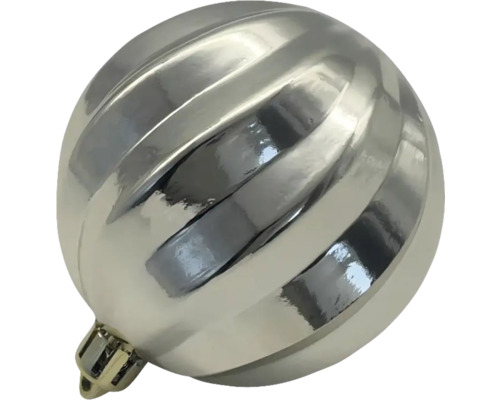 Kerstbal met ribbelpatroon