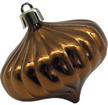 Decoratieve kerstboomversiering in de vorm van een ui