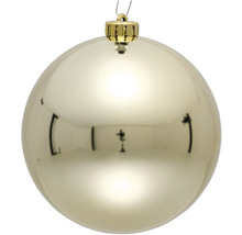 Gouden kerstbal om op te hangen