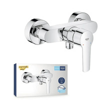 Grohe Eurosmart wastafelmengkraan voor wandmontage en productverpakking