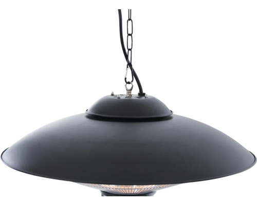 Hangende terrasverwarmer met kettingophanging