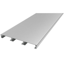 Aluminium terrasplank met ribbeloppervlak