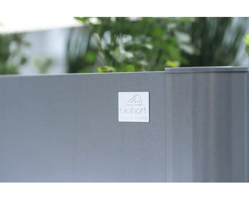Biohort Logo op een tuinproduct