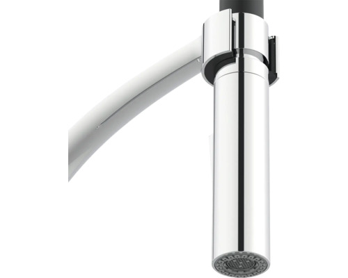 Keukenkraan met hoge uitloop