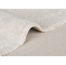 Detail van een hoogpolig tapijt