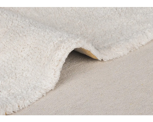 Detail van een hoogpolig tapijt