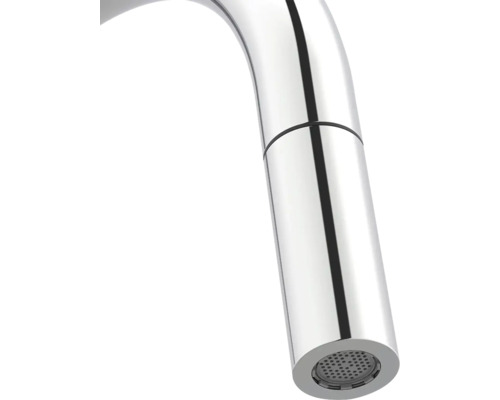 Detailopname van een metalen waterkraan