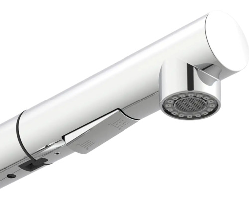 Keukenkraan met uittrekbare spoelkop