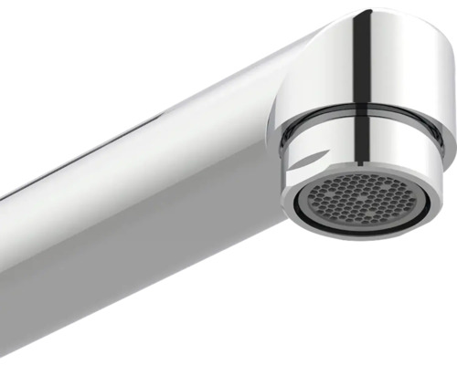 Gedetailleerde opname van een metalen kraan