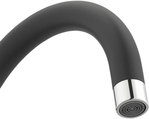 Keukenkraan met zwenkbare uitloop