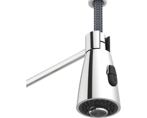 Keukenkraan met uittrekbare handdouche