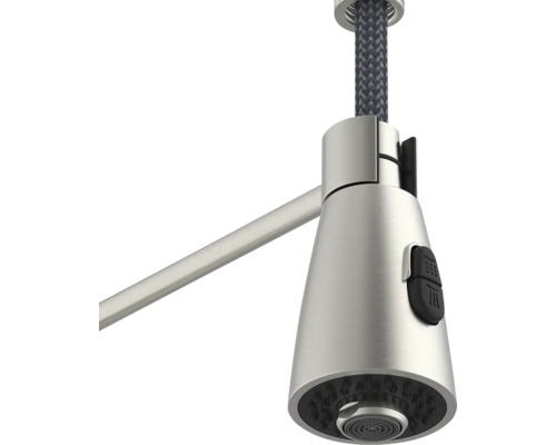 Keukenkraan met uittrekbare sproeier